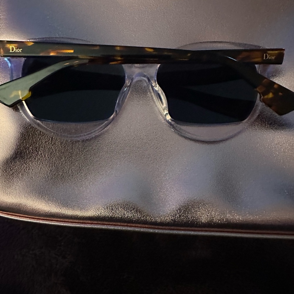 🔴Christian Dior Clear Crystal Frame Optyl Sunglasses - Picture 2 of 6